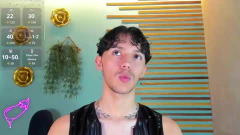 Snapshot of 1sebass chatting on 10.10.25 Sebastian online show from 10.10.25