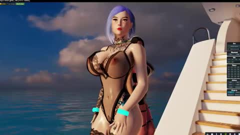 Snapshot of 3dx_naugthy chatting on 09.30.25 Naugthy Sara online show from 09.30.25