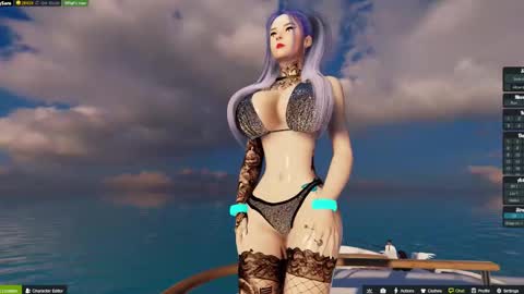 Snapshot of 3dx_naugthy chatting on 10.29.25 Naugthy Sara online show from 10.29.25