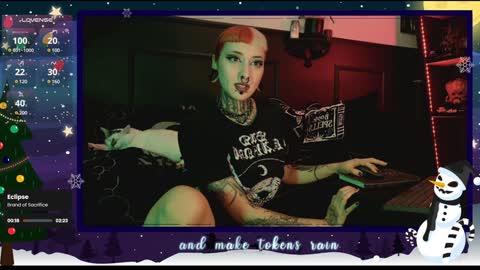 Snapshot of 666deathgasm chatting on 12.05.24 Juune online show from 12.05.24