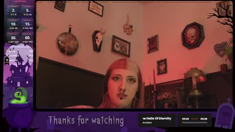 Snapshot of 666deathgasm chatting on 12.31.24 Juune online show from 12.31.24