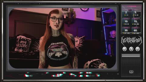 Snapshot of 666deathgasm chatting on 02.08.25 Juune online show from 02.08.25