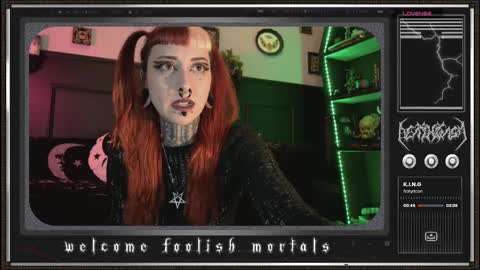 Snapshot of 666deathgasm chatting on 03.07.25 Juune online show from 03.07.25