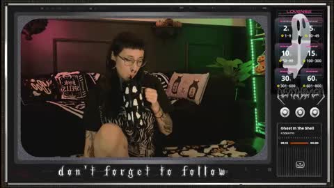 Snapshot of 666deathgasm chatting on 09.20.25 Juune online show from 09.20.25