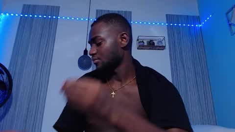 Snapshot of _black_stallion chatting on 10.16.25 Andrew online show from 10.16.25