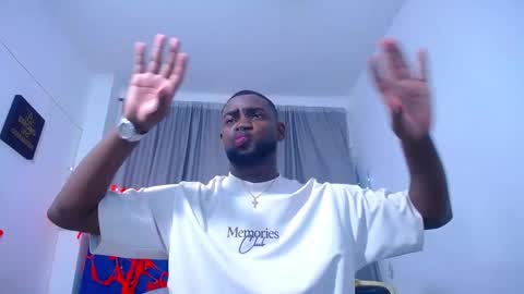 Snapshot of _black_stallion chatting on 10.30.25 Andrew online show from 10.30.25