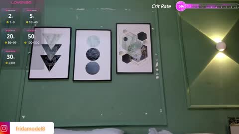 Snapshot of _frida_1 chatting on 03.12.25 Frida online show from 03.12.25