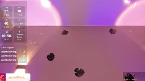 Snapshot of _frida_1 chatting on 09.30.25 Frida online show from 09.30.25