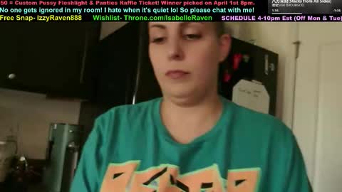 IsabelleRaven online show from 03.19.26