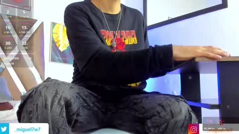 miguel tomorrow from 200 pm Colombia to 1000 pm online show from 01.13.26