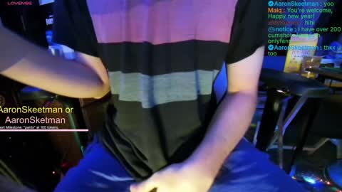 Aaron Skeetman online show from 01.01.25