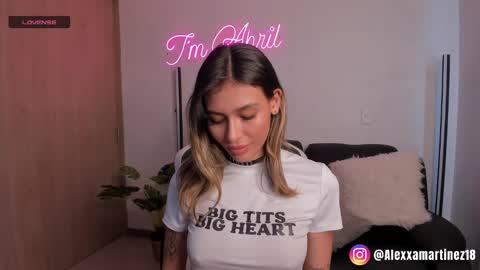 Snapshot of abril_w18 chatting on 02.11.25 My name is Alexa. Please say hello I like to chat with you. If you have requests please use tip online show from 02.11.25