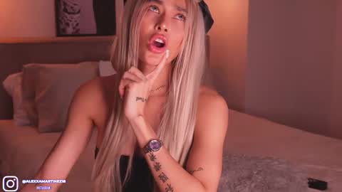 Snapshot of abril_w18 chatting on 10.02.25 My name is Alexa. Please say hello I like to chat with you. If you have requests please use tip online show from 10.02.25