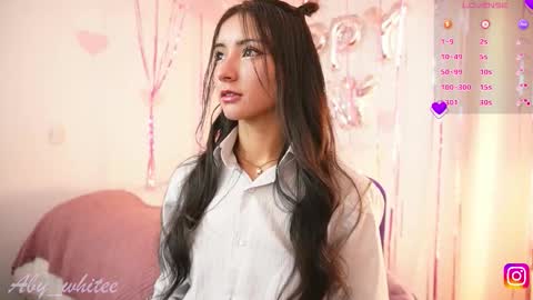 Snapshot of aby_whitee chatting on 10.19.25   Aby   online show from 10.19.25