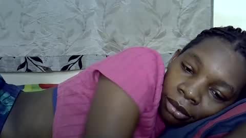 Snapshot of afronubians_ chatting on 02.17.25 pink and josphen online show from 02.17.25