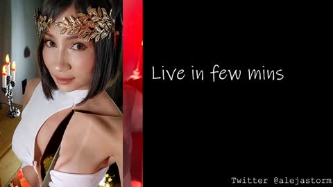 Snapshot of alejastorm chatting on 11.02.25 Alejandra online show from 11.02.25