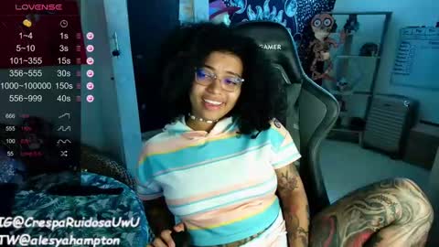 Snapshot of alesyahampton chatting on 12.05.24 Crespa Ruidosa online show from 12.05.24