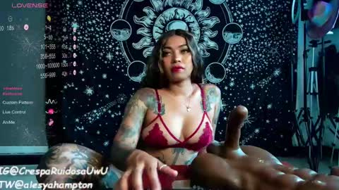 Snapshot of alesyahampton chatting on 01.30.25 Crespa Ruidosa online show from 01.30.25