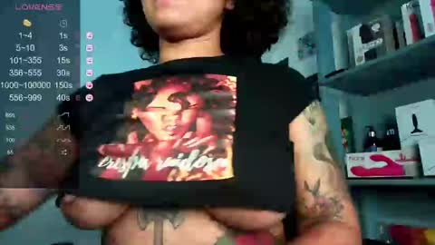 Snapshot of alesyahampton chatting on 03.07.25 Crespa Ruidosa online show from 03.07.25