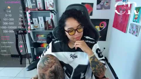 Snapshot of alesyahampton chatting on 09.28.25 Crespa Ruidosa online show from 09.28.25