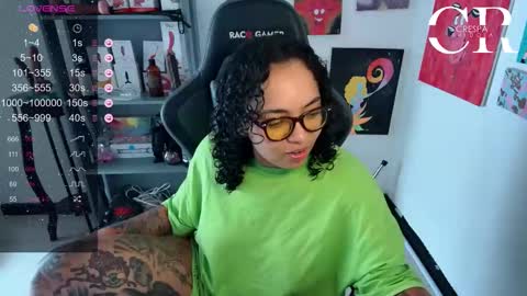 Snapshot of alesyahampton chatting on 10.19.25 Crespa Ruidosa online show from 10.19.25