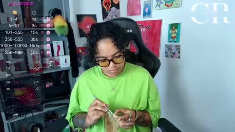 Snapshot of alesyahampton chatting on 10.26.25 Crespa Ruidosa online show from 10.26.25