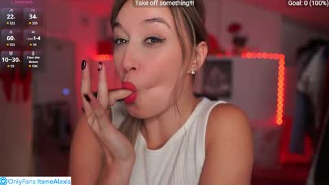 Alexis Texas online show from 10.15.25