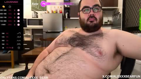 alexxxbear online show from 11.01.25