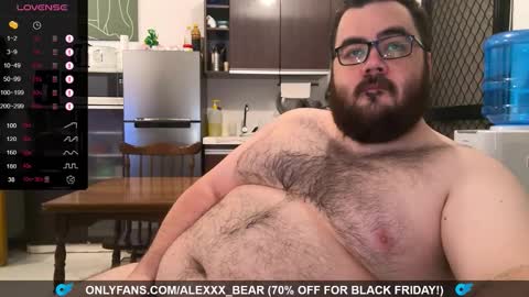 alexxxbear online show from 11.30.25