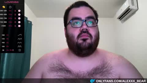 alexxxbear online show from 12.17.25