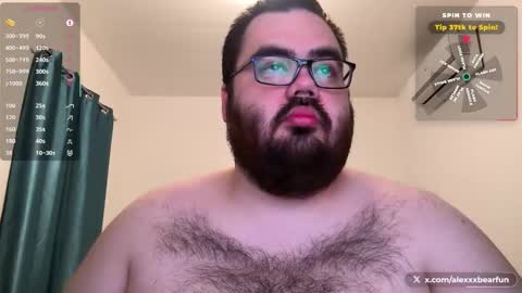 alexxxbear online show from 02.22.26
