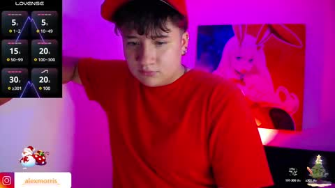 Snapshot of alexxxmorris chatting on 12.14.24 ALEXXX MORRIS online show from 12.14.24