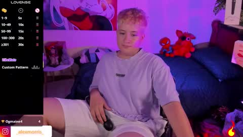 Snapshot of alexxxmorris chatting on 10.03.25 ALEXXX MORRIS online show from 10.03.25