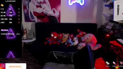 Snapshot of alexxxmorris chatting on 10.21.25 ALEXXX MORRIS online show from 10.21.25