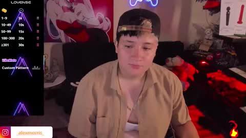 Snapshot of alexxxmorris chatting on 10.30.25 ALEXXX MORRIS online show from 10.30.25