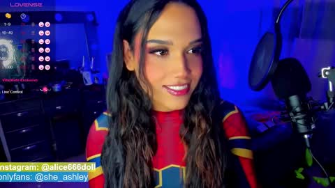 Snapshot of alice666doll chatting on 03.07.25 NEW ACCOUNT ALICE online show from 03.07.25