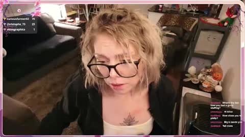 Alice Liddell online show from 12.14.25