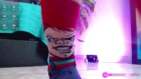 Snapshot of aliciawithe chatting on 10.01.25 Alicia online show from 10.01.25