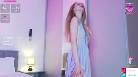 Snapshot of alis_molli chatting on 01.20.25 Alisa but you can call me Molli  online show from 01.20.25