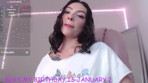 Snapshot of alisa__cain chatting on 12.27.24 Alejandra online show from 12.27.24