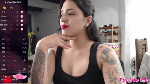 Snapshot of alix_beltran chatting on 02.08.25 Alix online show from 02.08.25