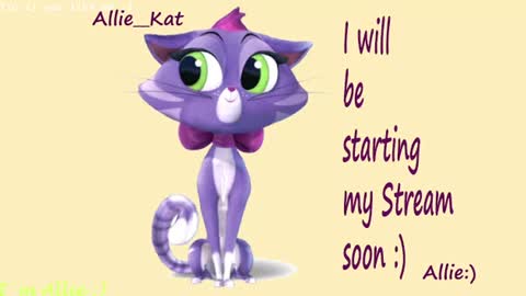 Snapshot of allie__kat chatting on 07.26.26 Allie online show from 07.26.26