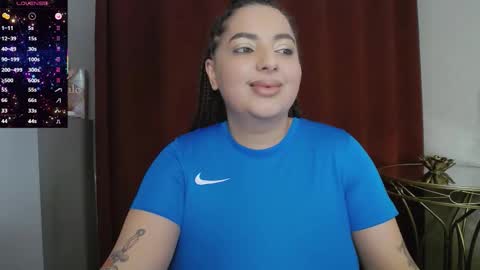 Snapshot of allyiah chatting on 10.09.25 online show from 10.09.25