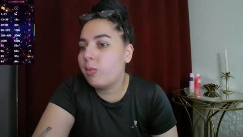 Snapshot of allyiah chatting on 10.11.25 online show from 10.11.25