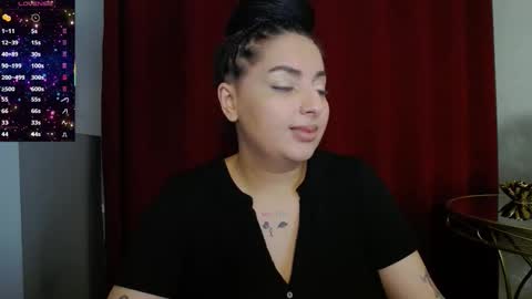 Snapshot of allyiah chatting on 10.19.25 online show from 10.19.25