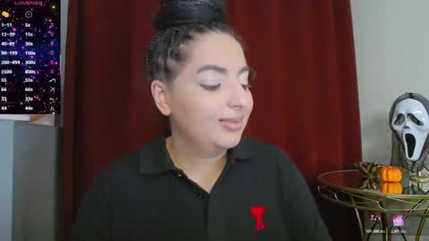 Snapshot of allyiah chatting on 10.22.25 online show from 10.22.25