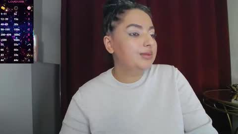 Snapshot of allyiah chatting on 10.23.25 online show from 10.23.25