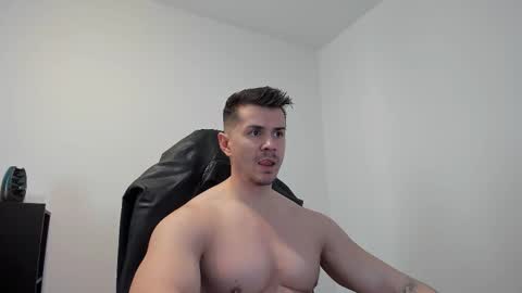 Snapshot of alphagodleatherking92 chatting on 10.17.25 LeatherMaster online show from 10.17.25