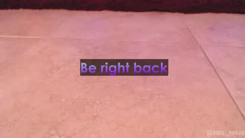 Amai  Sinclair  online show from 11.10.25