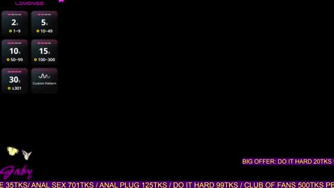 Gaby online show from 01.05.25